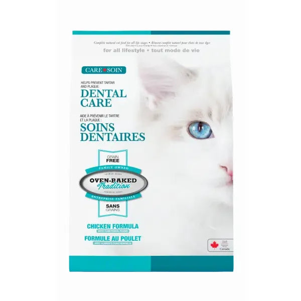Oven Baked Tradition Dental Care Grain Free Dry Food For Cats