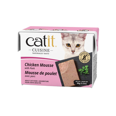 Catit Cuisine Chicken Mousse with Pork Wet Cat Food  Canned Cat Food  | PetMax Canada