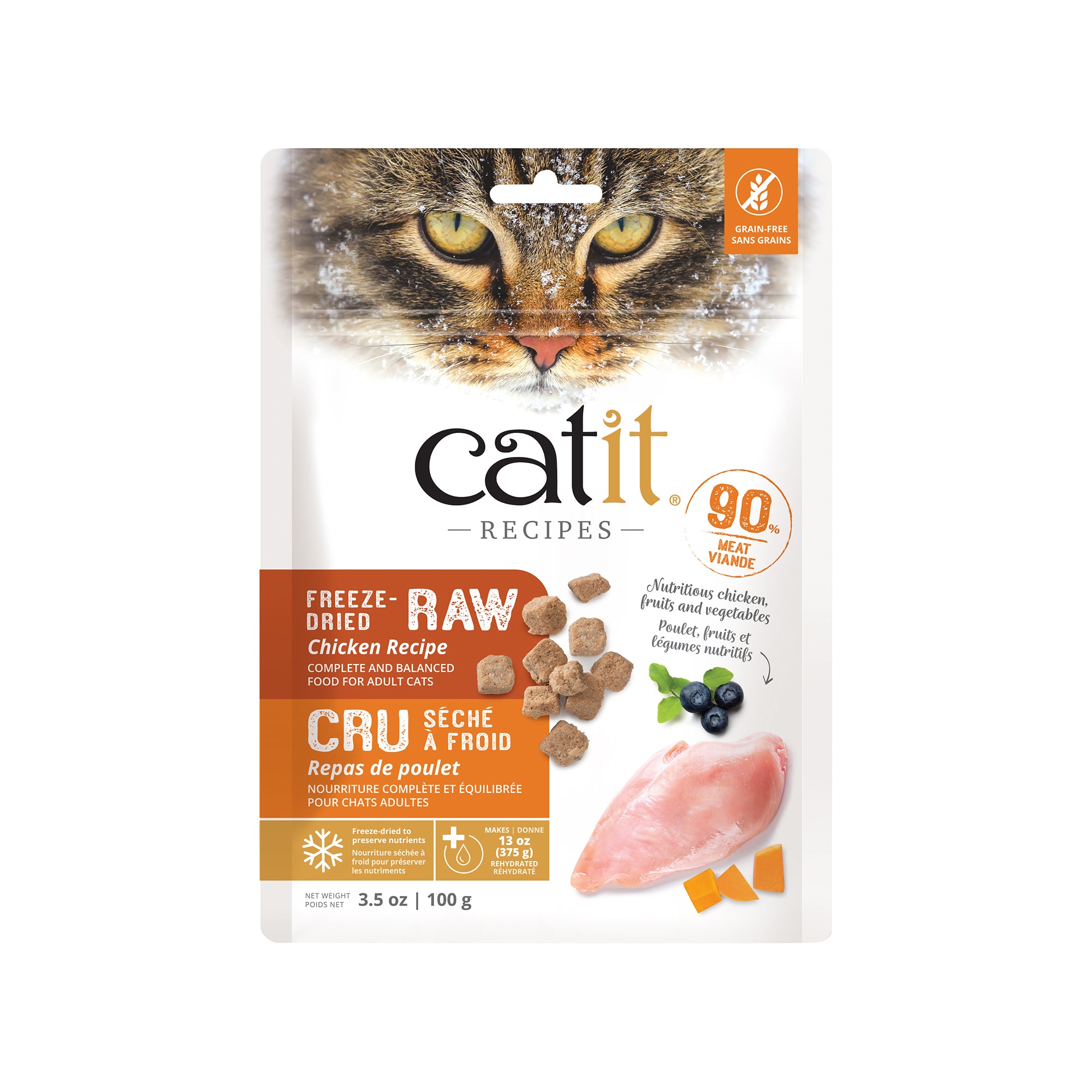 Catit Recipes Freeze-Dried Raw -  Chicken Recipe