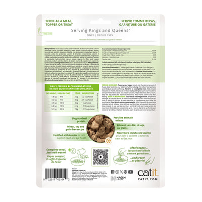 Catit Recipes Freeze-Dried Raw - Duck Recipe