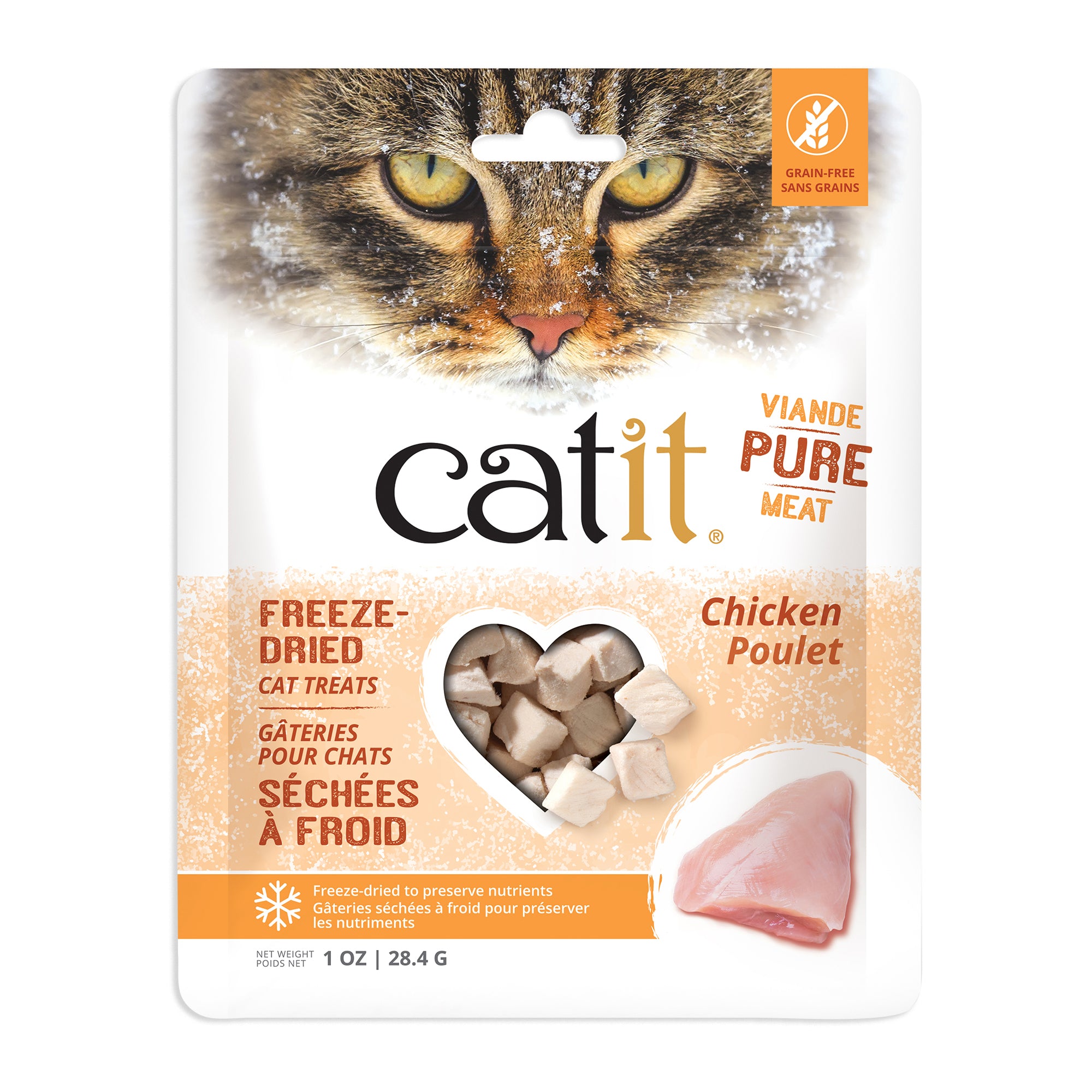 Catit Freeze-Dried Raw Chicken Cat Treats