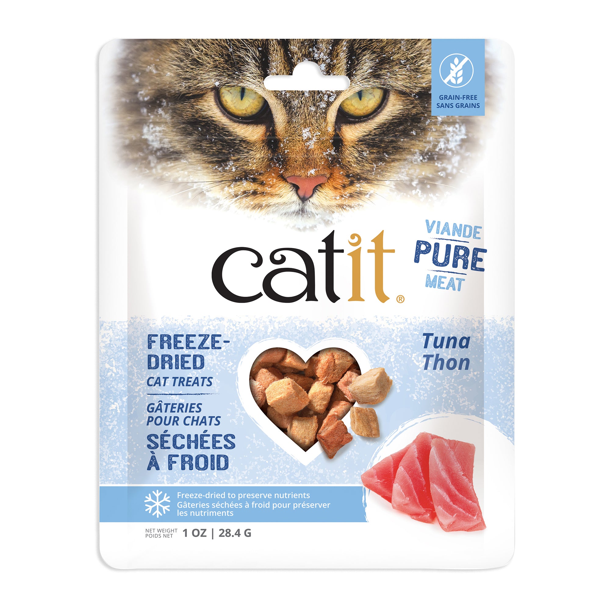 Catit Freeze-Dried Raw Tuna Cat Treats