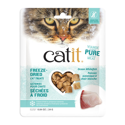Catit Freeze-Dried Raw Ocean Whitefish Cat Treats