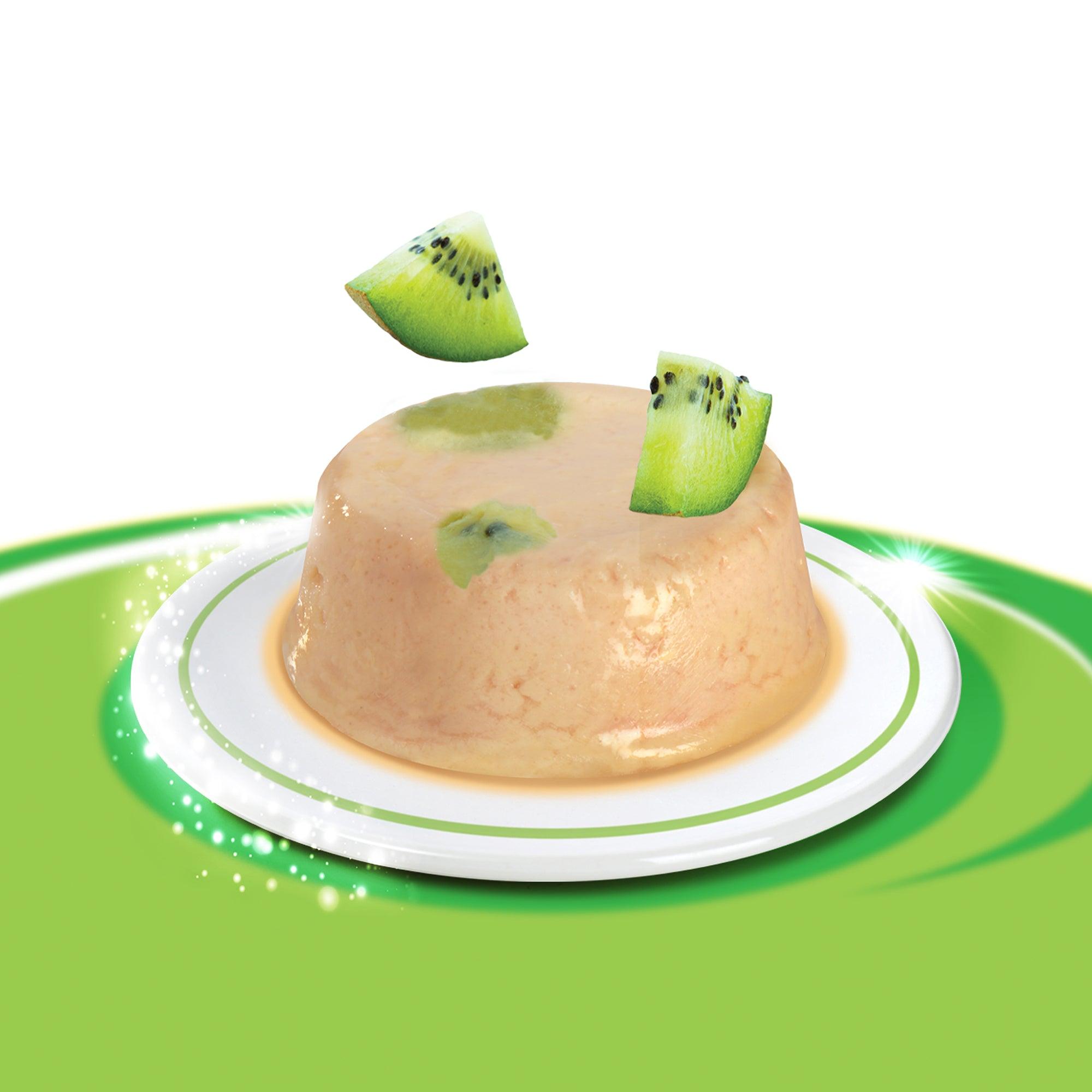 Catit Creamy Cups Chicken Mousse with Kiwi - 4 Pack - Cat Treats - Catit - PetMax Canada