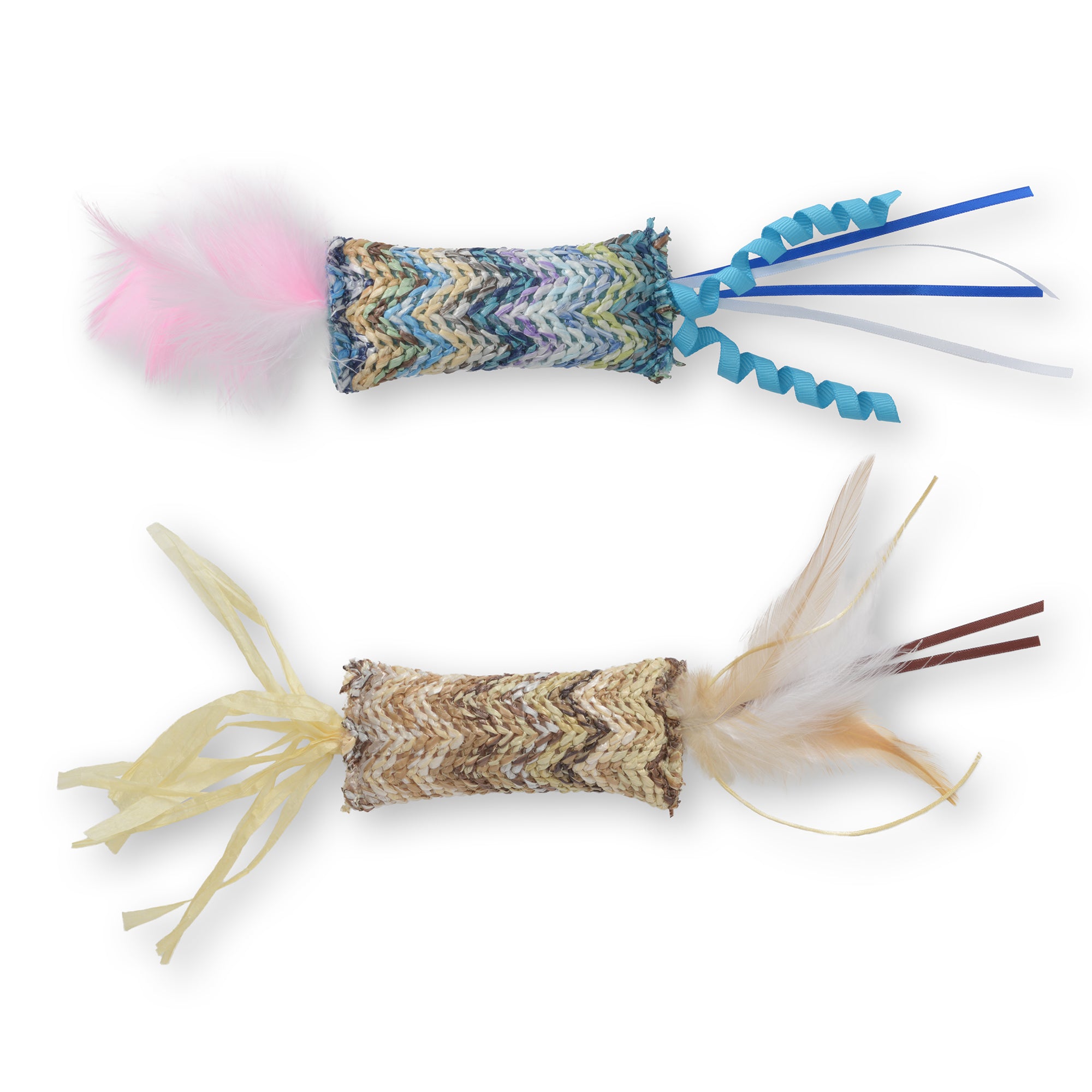Catit Cat Toy with Natural Feathers