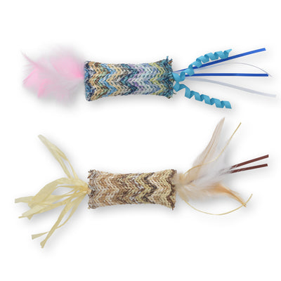 Catit Cat Toy with Natural Feathers
