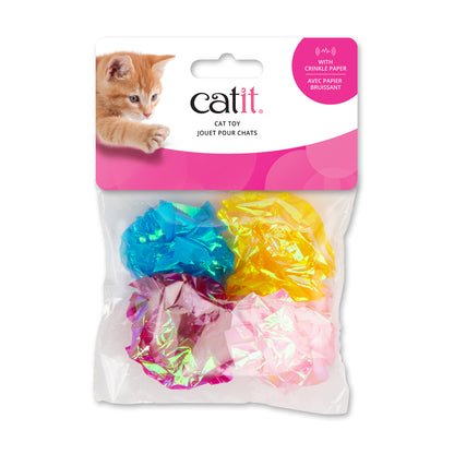 Catit Crinkle Paper Balls Cat Toy