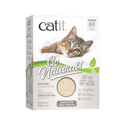 Catit Go Natural Pea Husk Litter Unscented