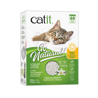 Catit Go Natural Ultra-Light Clumping Litter Vanilla Scented