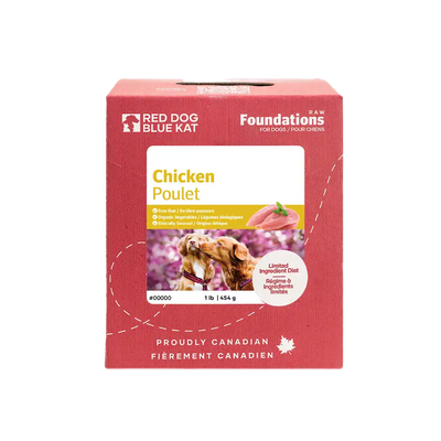 Red Dog Blue Kat Dog Foundations Raw Chicken Recipe