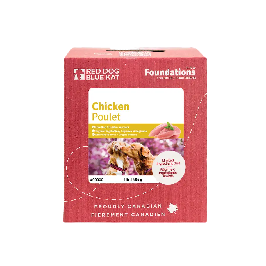 Red Dog Blue Kat Dog Foundations Raw Chicken Recipe