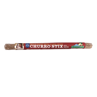 Himalayan Dog Chew Churro Bacon Dog Treat - 10 inch stick - Dog Treats - Himalayan Pet Supply - PetMax Canada