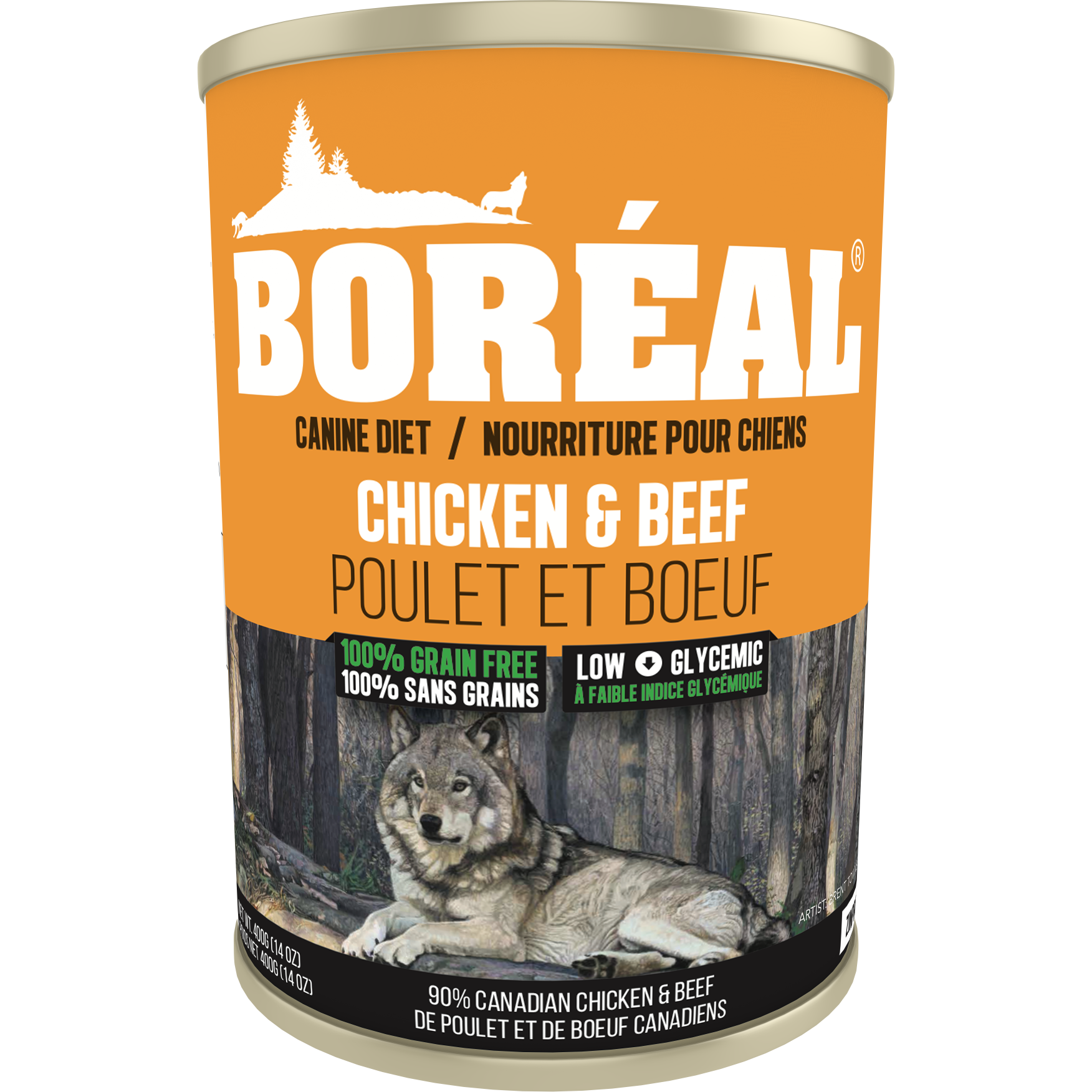 D0303 Boréal Chicken & Beef Dog 690g