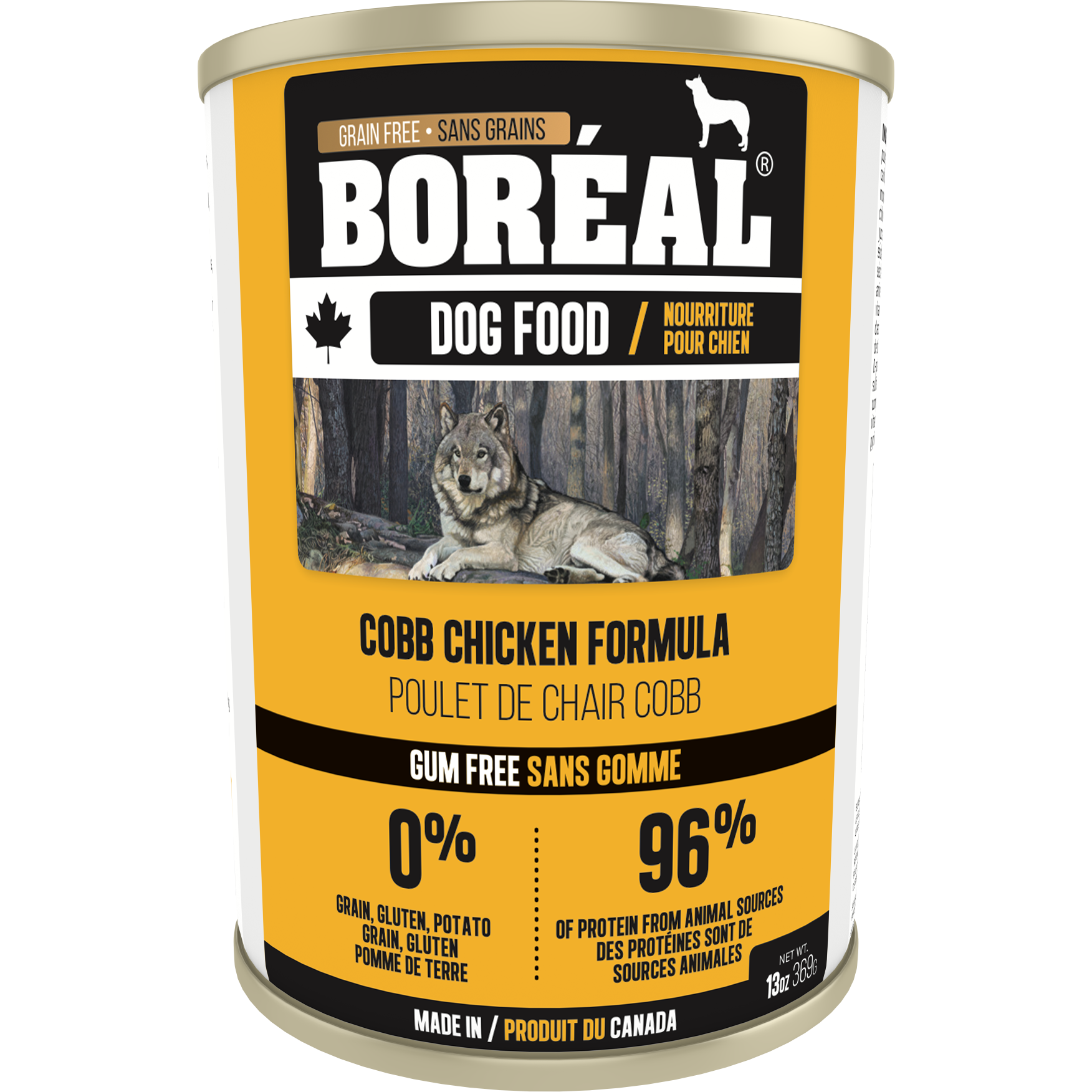 D0340 Boréal Cobb Chicken Dog 369g