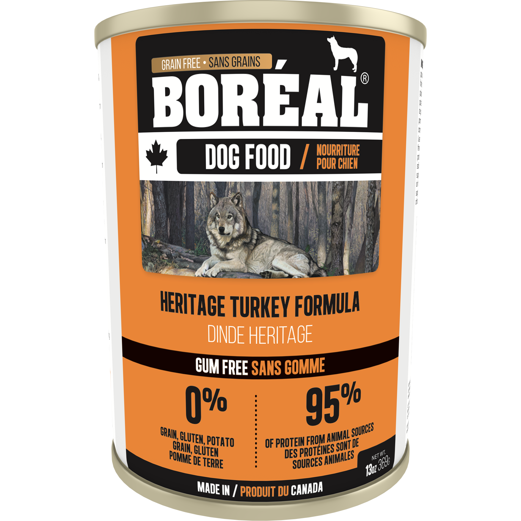 D0341 Boréal Heritage Turkey  Dog  369g