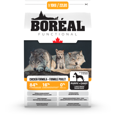 D0433 Boréal Functional Large Breed Puppy Chicken 10kg