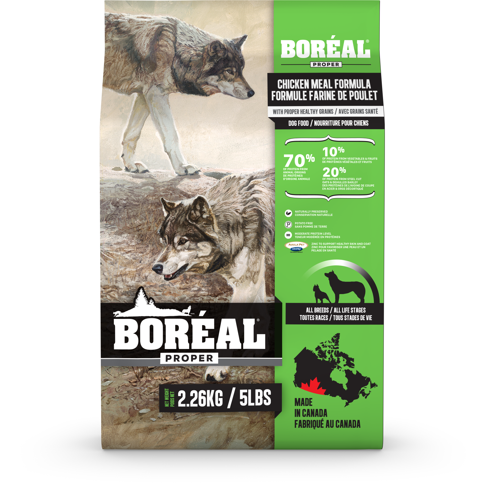 D0515 Boréal Proper Chicken Dog 2.26kg