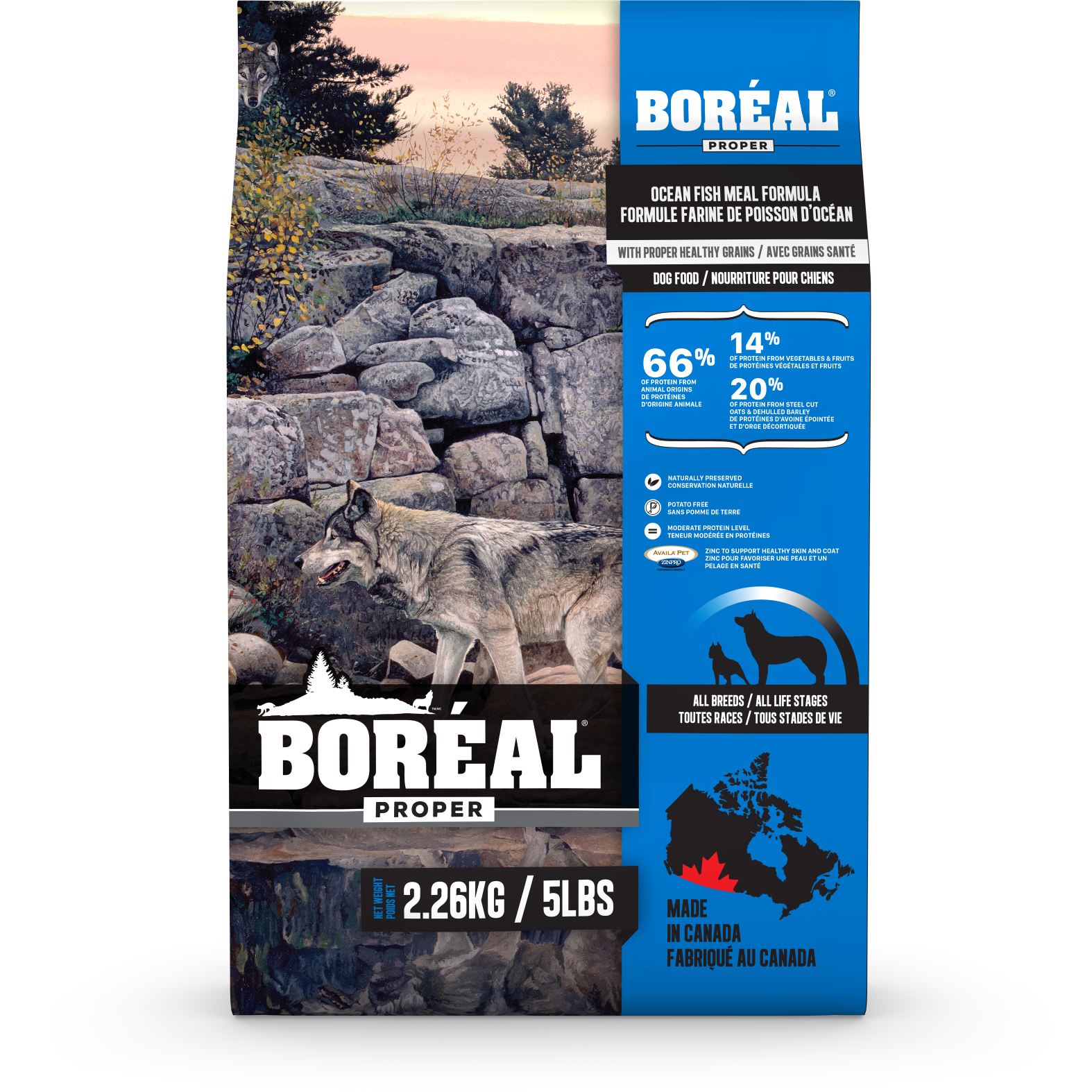 D0516 Boréal Proper Ocean Fish 2.26kg