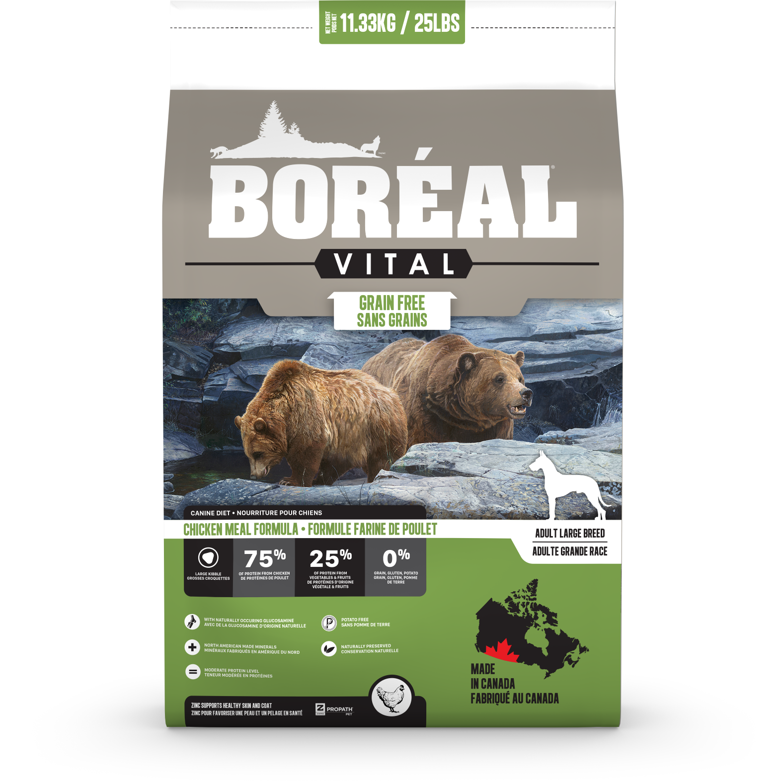 D0520 Boréal Vital LB Chicken 11.3kg