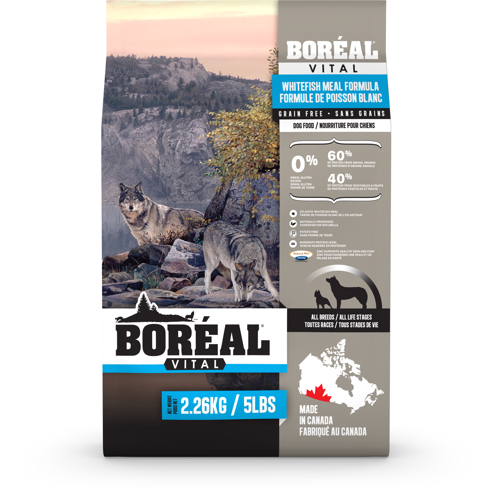 D0545 Boréal Vital Whitefish 2.26kg