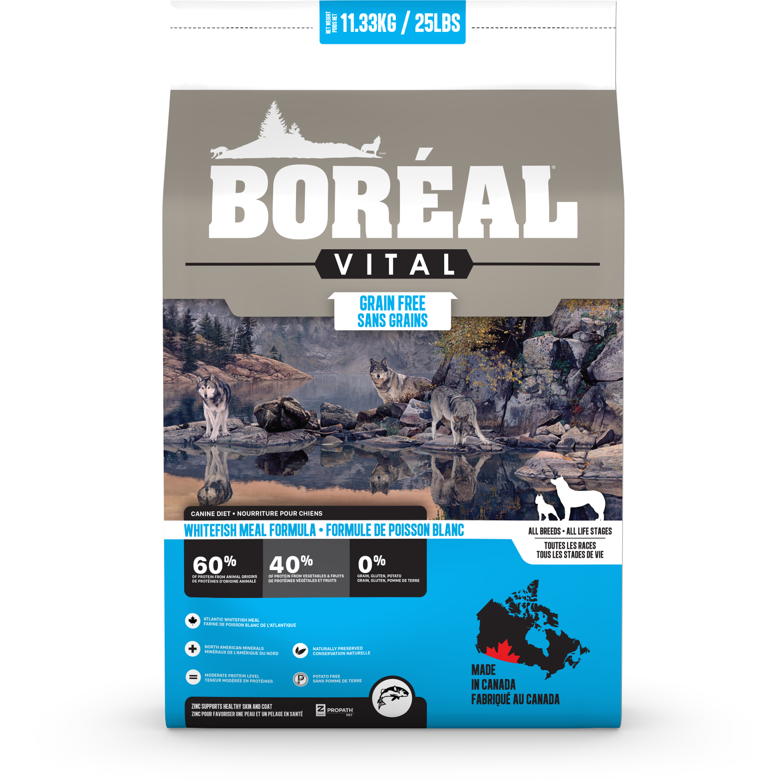 D0546 Boréal Vital Whitefish 11.3kg