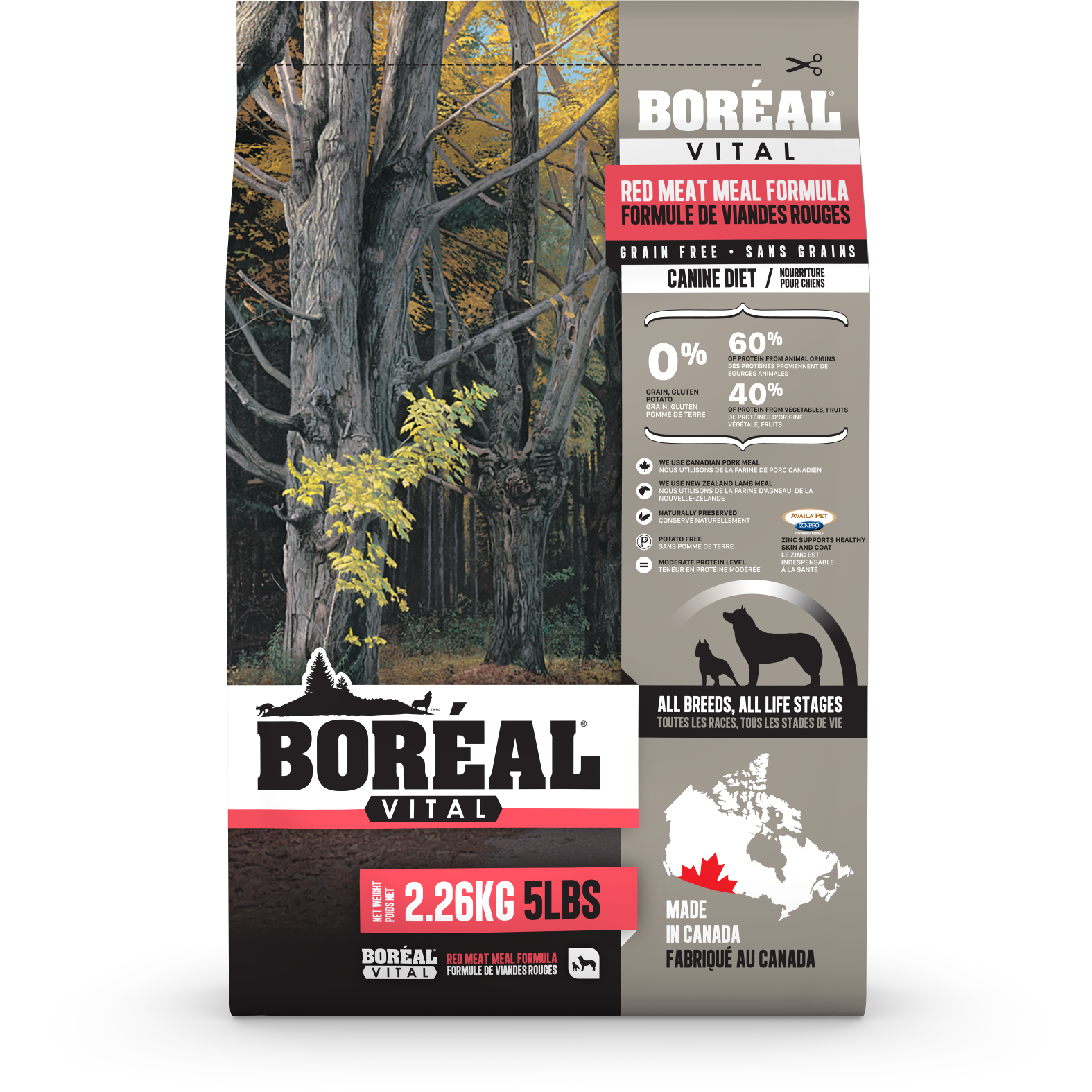 D0548 Boréal Vital Red Meat 2.26kg