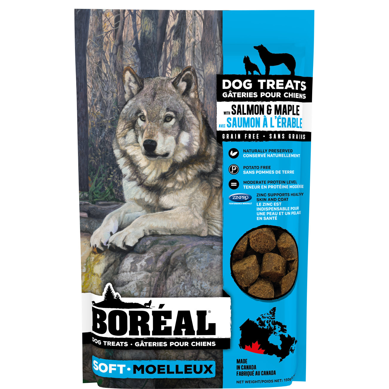 Boréal Dog Treats Salmon and Maple