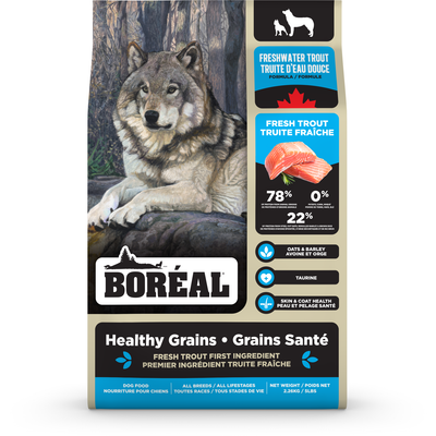 D0868 Boréal Healthy Grains Freshwater Trout 2.26kg