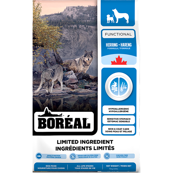 D0917 Boréal Functional, Dog Food, Limited Ingredients Herring 10kg