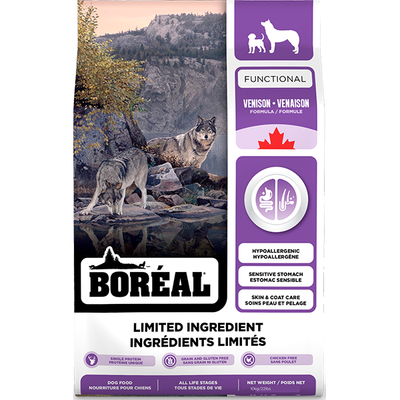 D0923 Boréal Functional, Dog Food, Limited Ingredients Venison 10kg