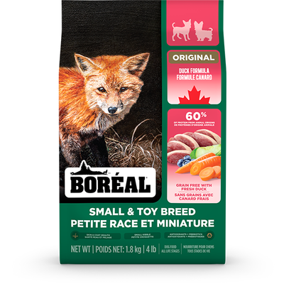 D0984 Boréal Original, Dog Food, Small and Toy Breed, Duck Formula 1.8kg