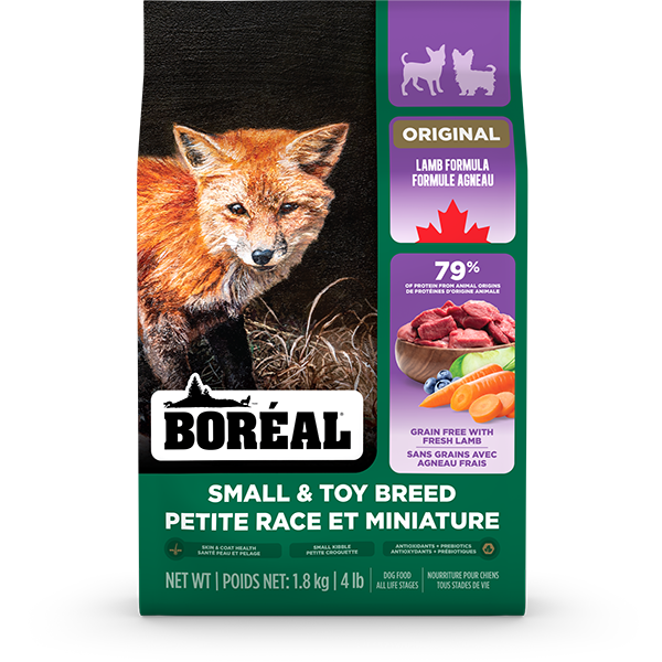 D0992 Boréal Original, Dog Food, Small and Toy Breed, Lamb Formula 1.8kg
