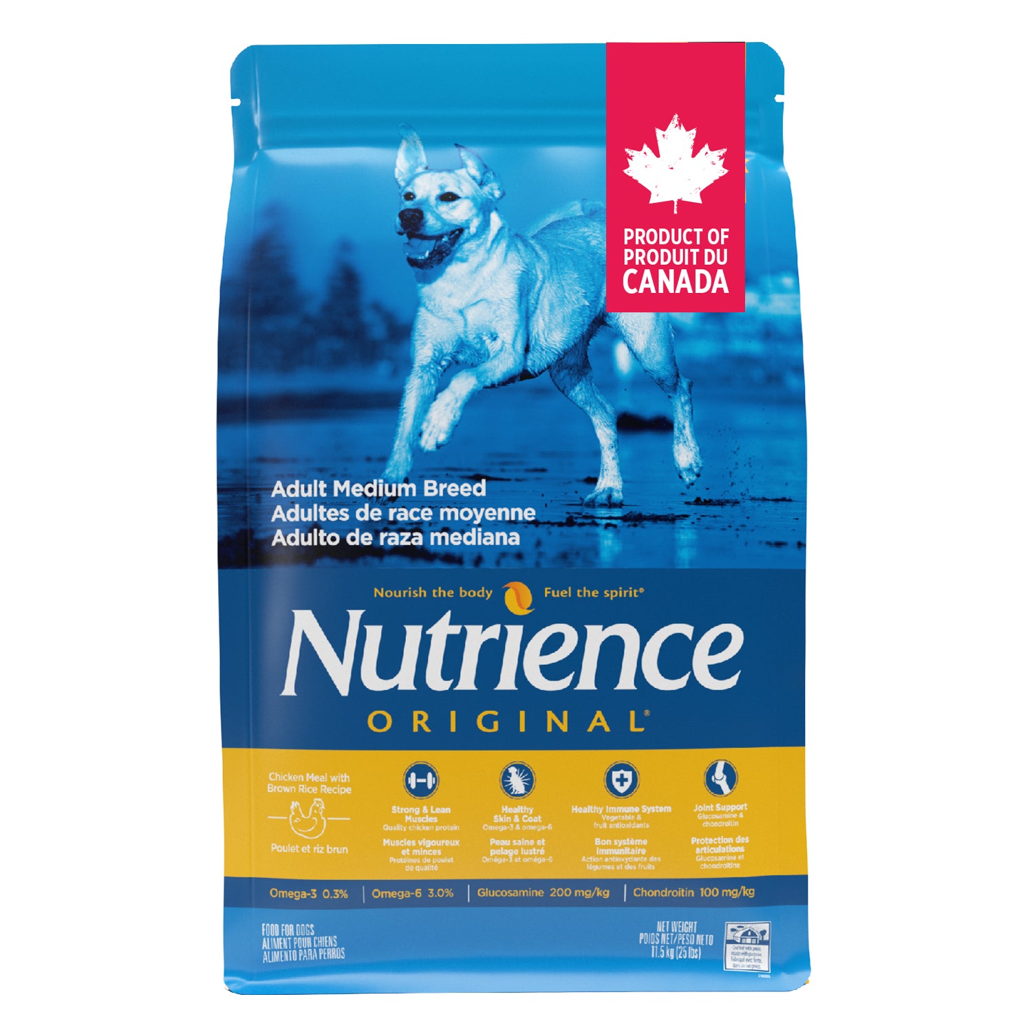 Nutrience Original Dog Food Medium Breed Chicken & Rice