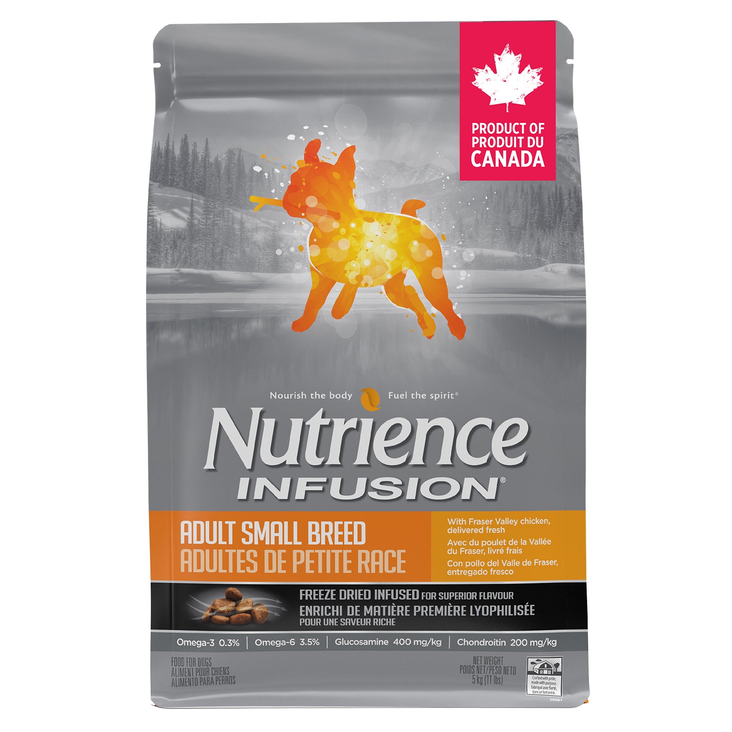 Nutrience Infusion Small Breed Adult Dog Food Chicken