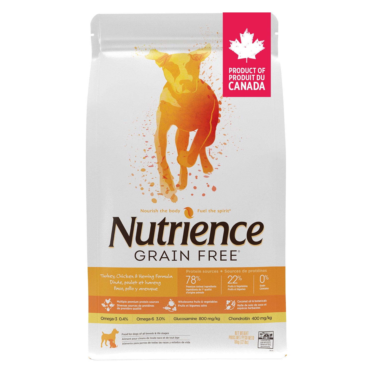 Nutrience Grain Free Dog Food Turkey, Chicken & Herring