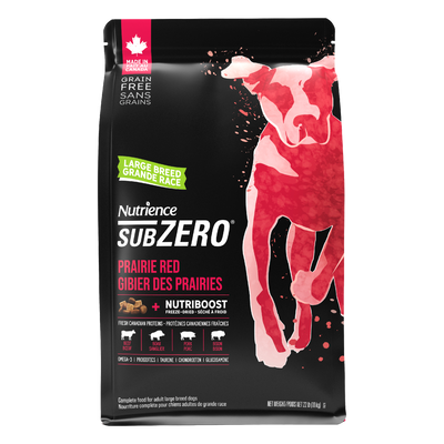 Nutrience Grain Free Dog Food Large Breed SubZero Prairie Red  Dog Food  | PetMax Canada