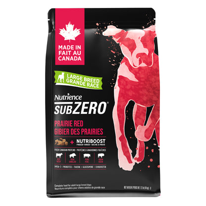 Nutrience SubZero Prairie Red Large Breed Grain Free Dog Food
