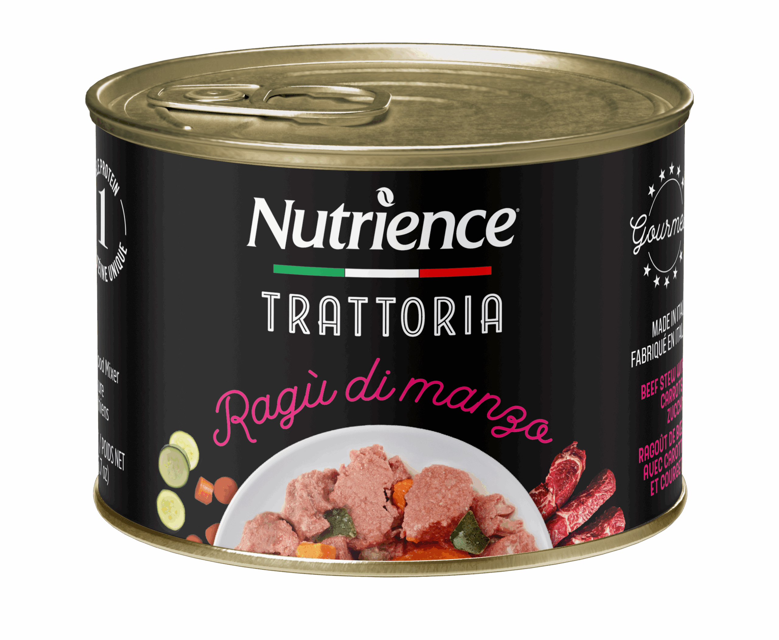 Nutrience Trattoria Beef Ragu Dog Food Topper - Canned Dog Food - Nutrience - PetMax Canada