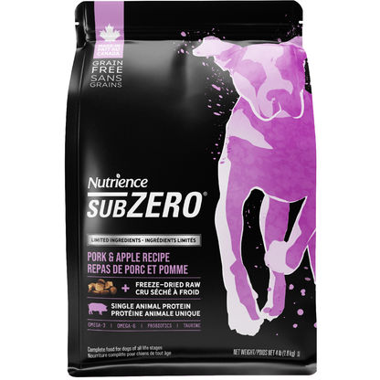 Nutrience SubZero Pork & Apple Limited Ingredient Dog Food - 1.8 Kg - Dog Food - Nutrience Pet Food - PetMax Canada