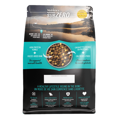 Nutrience SubZero Duck & Pear Limited Ingredient Dog Food - 1.8 Kg - Dog Food - Nutrience Pet Food - PetMax Canada