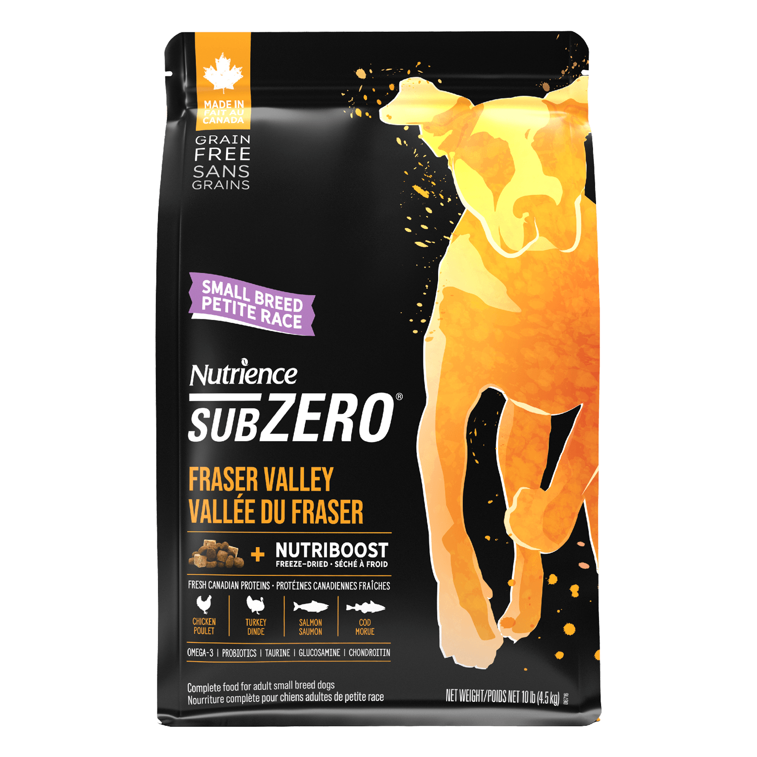 Nutrience Grain Free SubZero Fraser Valley Formula for Small Breed Dogs - 2.27 Kg - Dog Food - Nutrience Pet Food - PetMax Canada