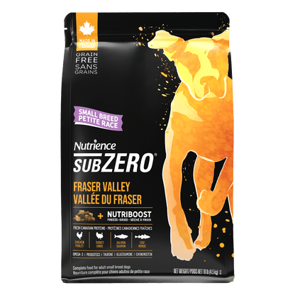 Nutrience Grain Free SubZero Fraser Valley Formula for Small Breed Dogs - 2.27 Kg - Dog Food - Nutrience Pet Food - PetMax Canada