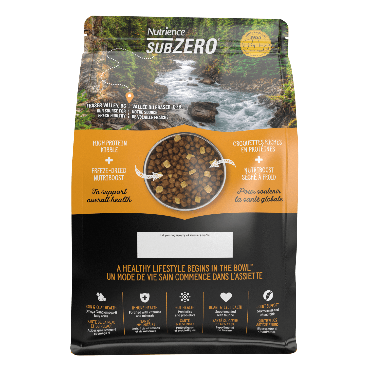 Nutrience Grain Free SubZero Fraser Valley Formula for Small Breed Dogs - 2.27 Kg - Dog Food - Nutrience Pet Food - PetMax Canada
