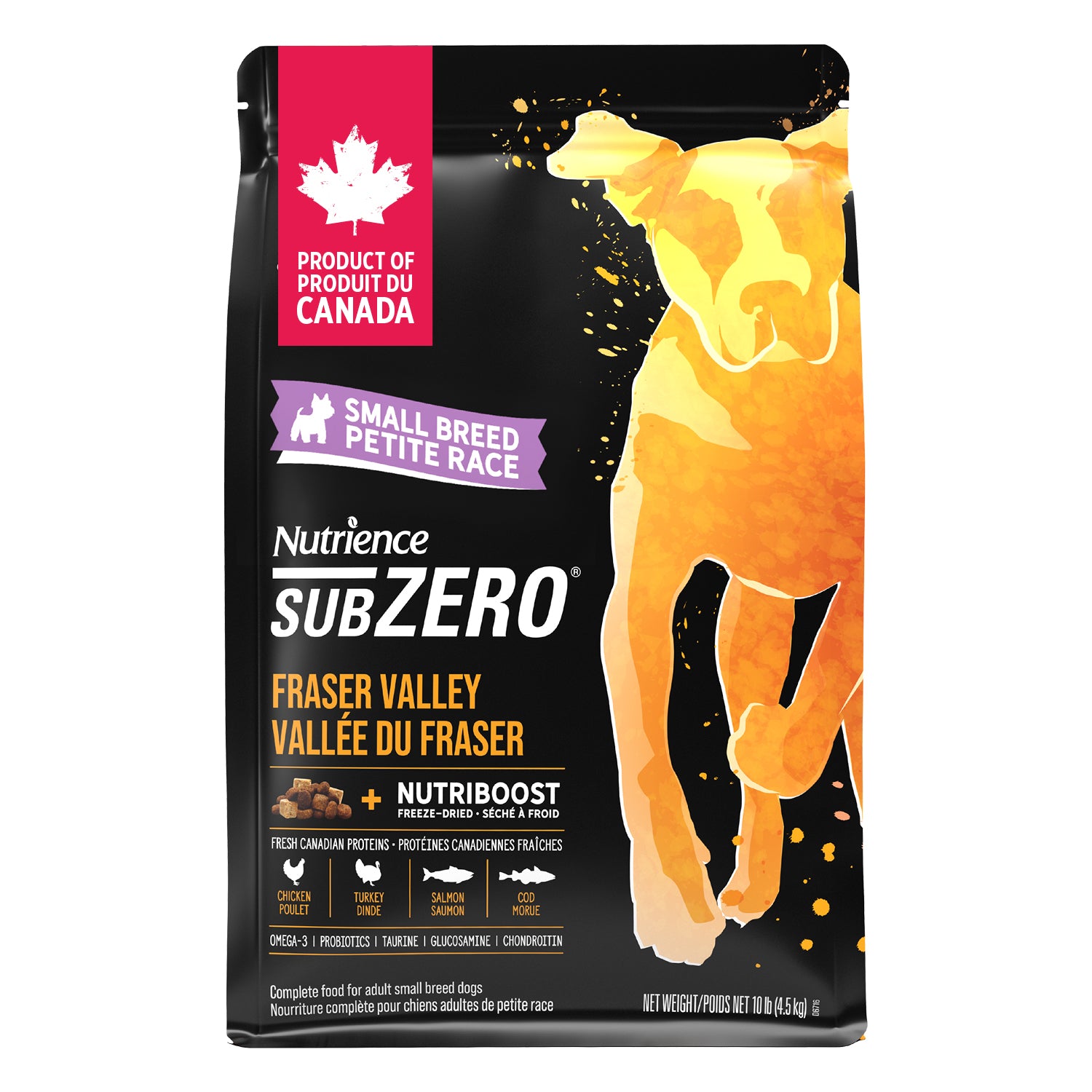 Nutrience Grain Free SubZero Fraser Valley Formula for Small Breed Dogs