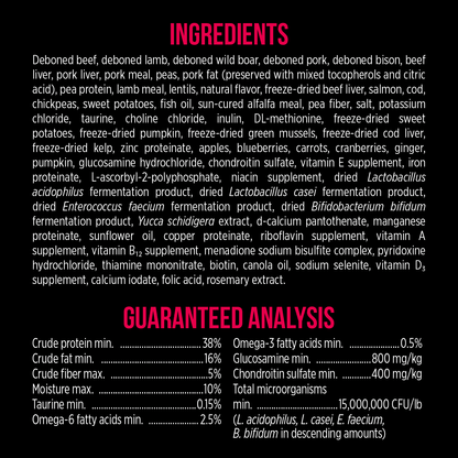 Nutrience Grain Free Dog Food SubZero Small Breed Prairie Red - 2.27 Kg - Dog Food - Nutrience Pet Food - PetMax Canada