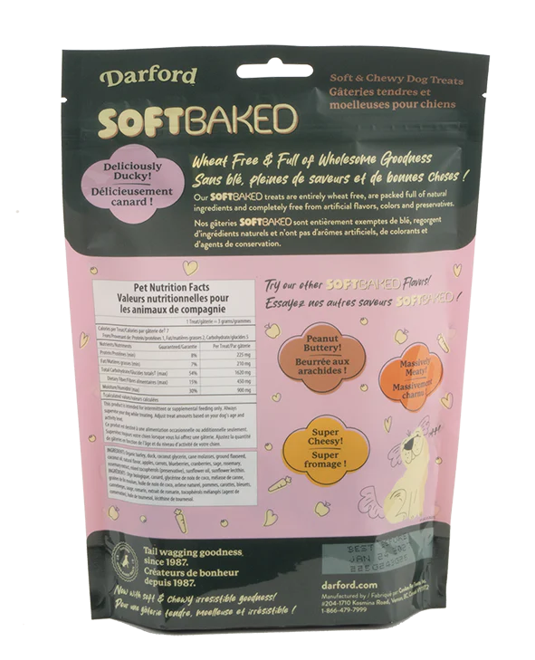 Darford Dog Soft Baked Super Deliciously Ducky Soft & Chewy Treats