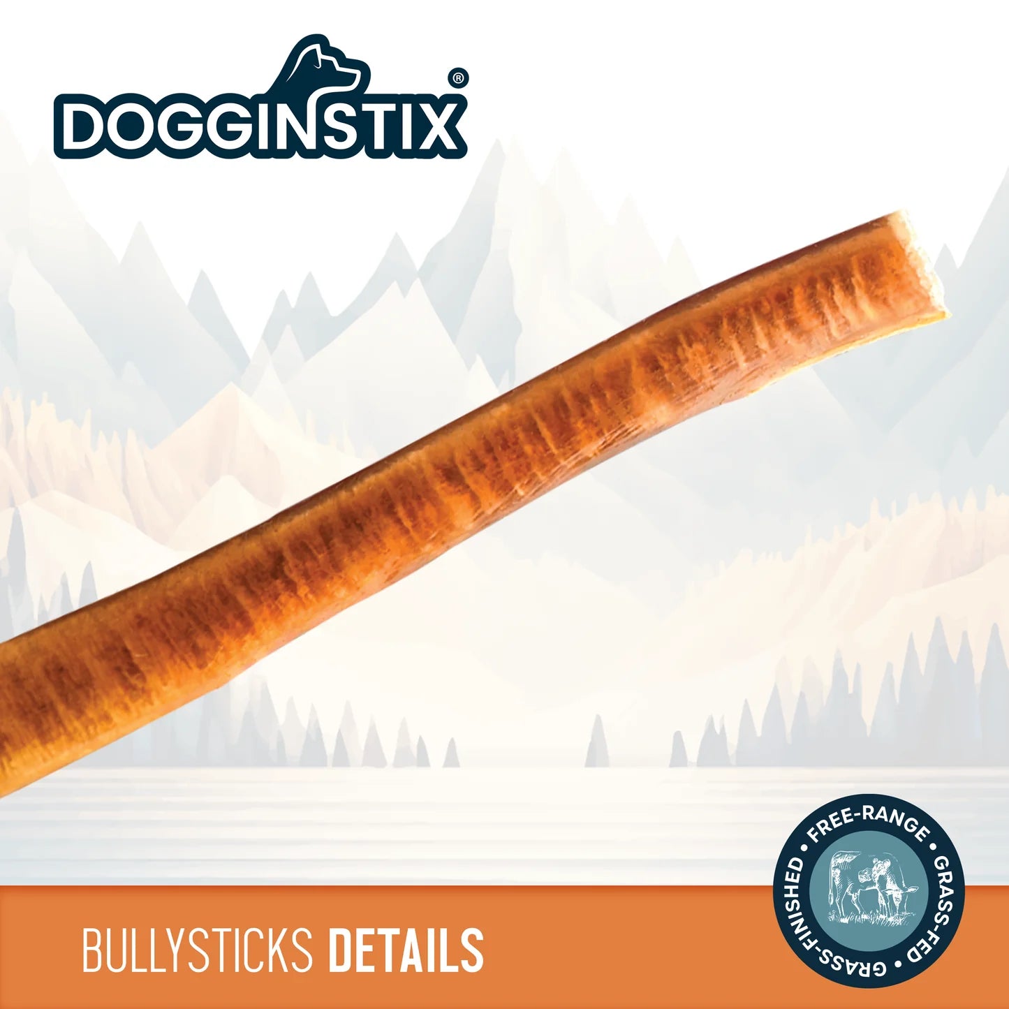 Dogginstix Bully Stick 6" Jumbo