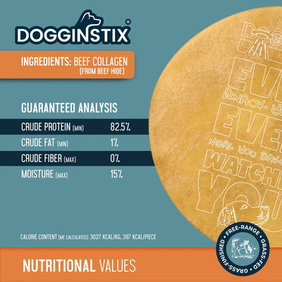 Dogginstix  Beef Collagen UFO