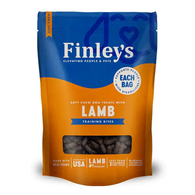 Finley's Soft Chew Trainer Bites Lamb Dog Treats  Dog Treats  | PetMax Canada