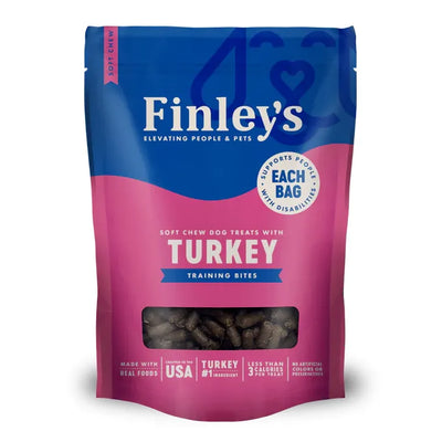Finley's Soft Chew Trainer Bites Turkey Dog Treats  Dog Treats  | PetMax Canada